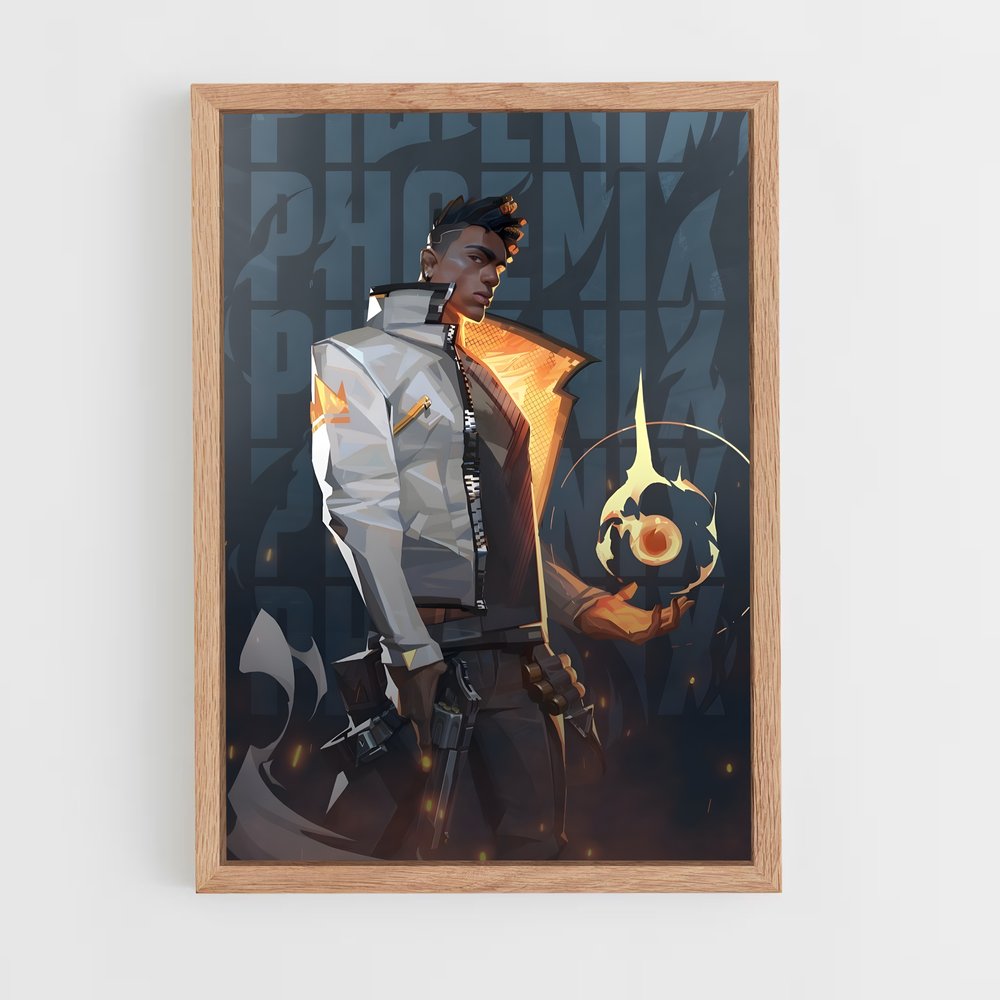 Poster L'Esprit du Phoenix – affiche Valorant (vue 4)